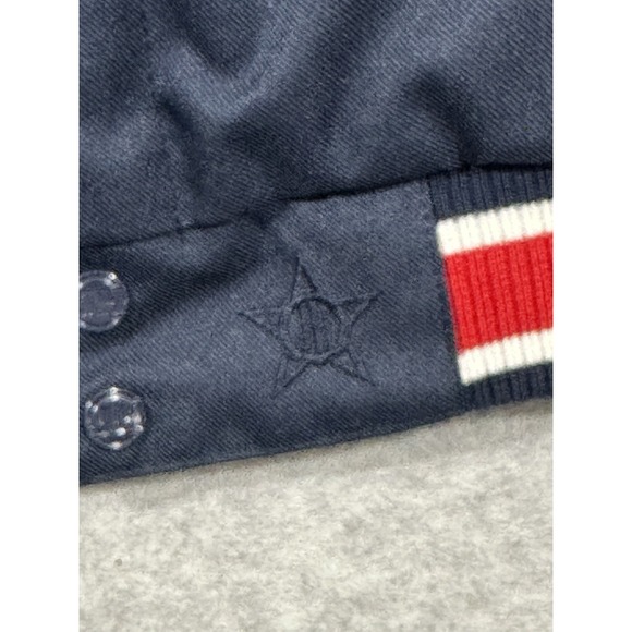 Cleveland INDIANS JH Designs Reversible Hooded Nylon Coat Youth XL Vintage - Picture 2 of 9